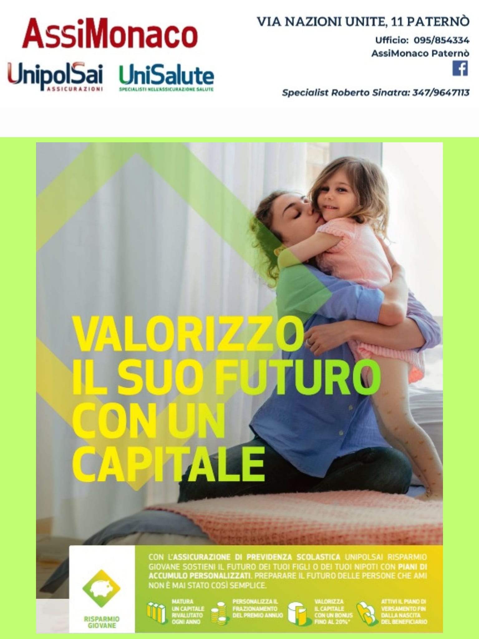 UnipolSai Risparmio Giovane